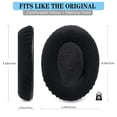 thumbnail image 3 of Soft Earpads Ear Pads for Cloud2 Earphone Memory Foam Earcups Easily Replaced Ear Cushions Sleeve Replacement, 3 of 10