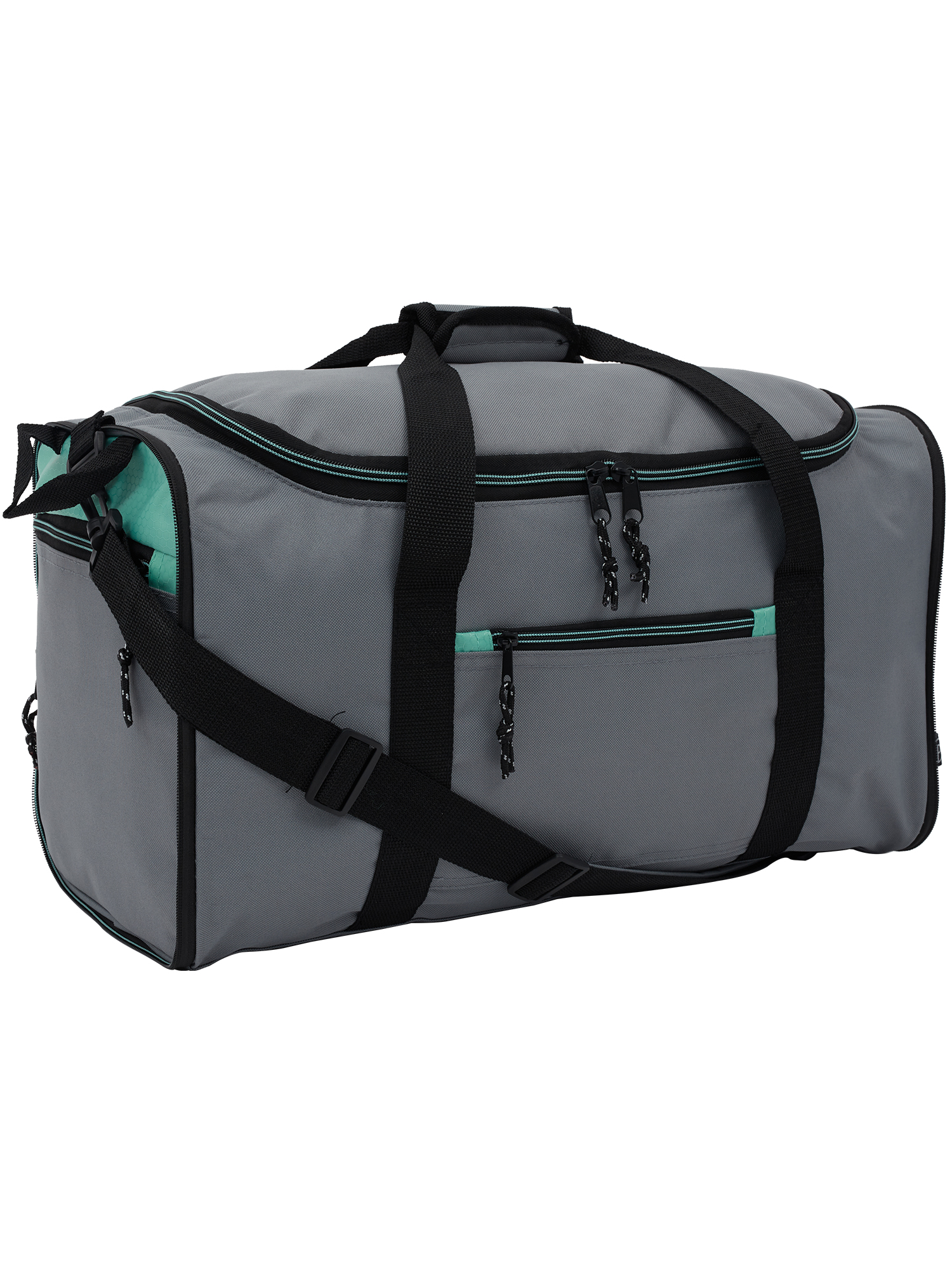 Protégé 20" Collapsible Polyester Sport and Travel Duffel Bag, Gray - image 2 of 9