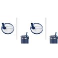 thumbnail image 1 of Straw Replacement Lid for Water Cup PP Drink Cover Compatible with 40 Oz Water Bottle and Drink Containers Durable Replacement Lids for Various Cups*2 Pack, 1 of 6