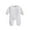 White, variant on Baby Boys Coveralls Long Sleeve Letter Print Fall Winter Romper Casual Coverall Onesies