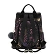 thumbnail image 2 of FORMRS Women's Travel Backpack Purse Anti-Theft Hidden Pockets Casual Shoulder Bag, Dark Gothic Floral, 2 of 7