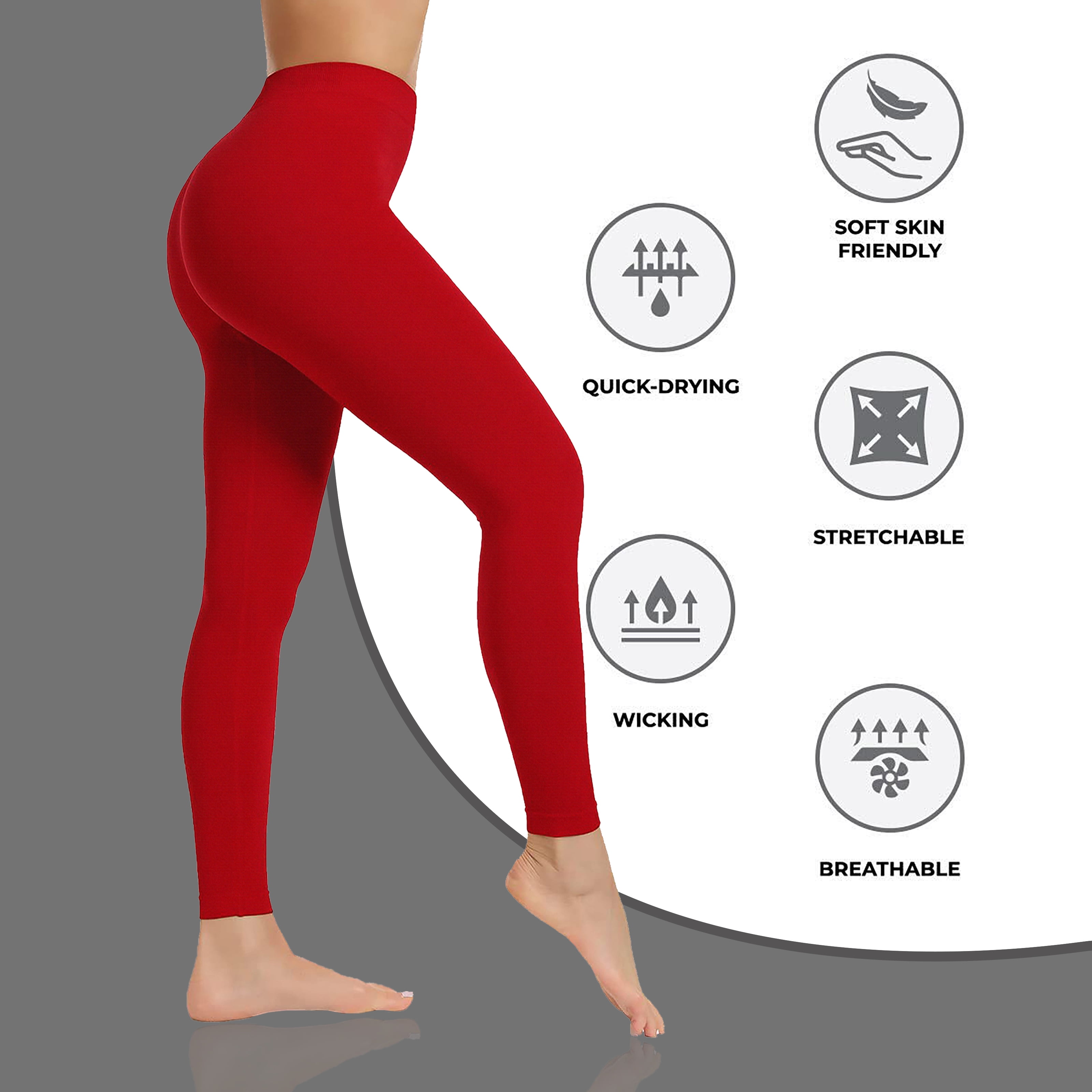 Womens Ultra-Soft Stretchy Solid Yoga 