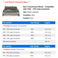 thumbnail image 2 of Rear Transmission Mount - Compatible with 1986 - 1992 Jeep Comanche 1987 1988 1989 1990 1991, 2 of 2