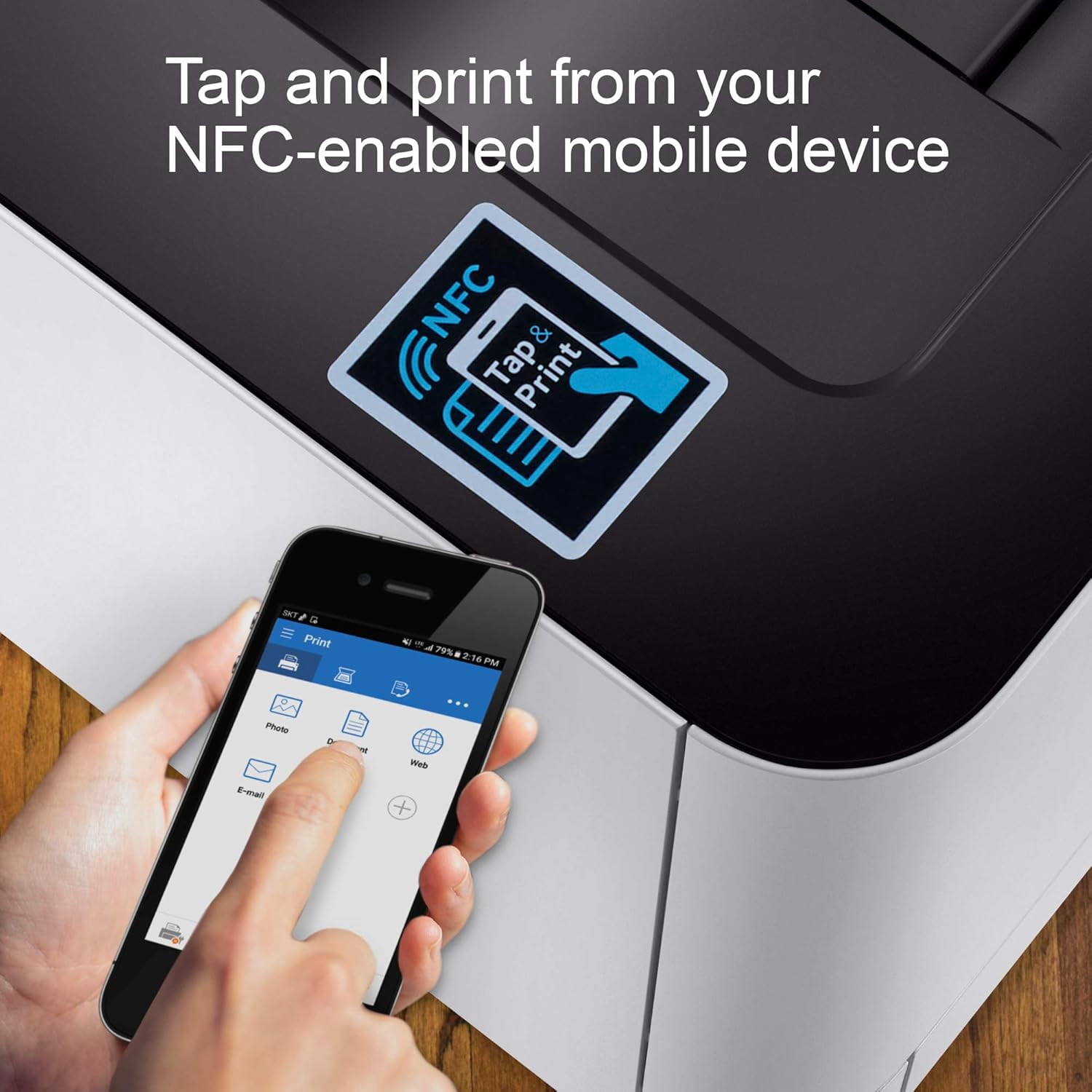 Samsung Xpress C430W Wireless Color Laser Printer with Simple NFC + WiFi Connectivity and Built-in Ethernet