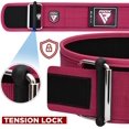 thumbnail image 3 of RDX Weight Lifting Belt 4 Adjustable Back Lumbar Support Bodybuilding, Powerlifting Functional Strength Training Core Exercise Fitness Workout Squats Deadlifts, Home Gym Equipment, 3 of 8