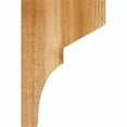 thumbnail image 3 of 4"W x 8"D x 12"H Monterey Rough Sawn Corbel, Western Red Cedar, 3 of 9
