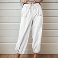 thumbnail image 2 of Sngxgn Women's Pants Lightweight Comfortable Lounge Pants for Women(White,XXL), 2 of 8