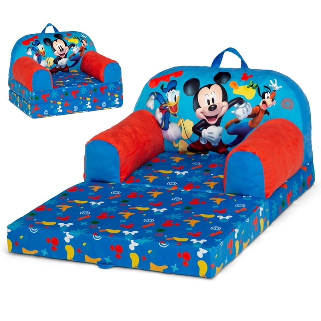 Silla infantil Delta Children Mickey Mouse Cozee Buddy Blue