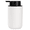 Matte White - Liquid Pump - Slim - Striped, variant on BosilunLife 12 oz Off-White Matte Ceramic Soap Dispenser, Refillable Hand Soap Pump with BPA-Free Pump for Bathroom Vanity Counter