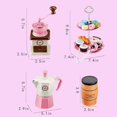 thumbnail image 2 of HLONK 38 Pieces Unique Pretend Interactive Tea Party Set for Girls Childrens, 2 of 7