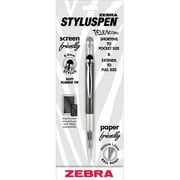 Zebra Pen Corp 33601 1.0 mm. Telescopic Stylus Pen, Gray - Slate Gray