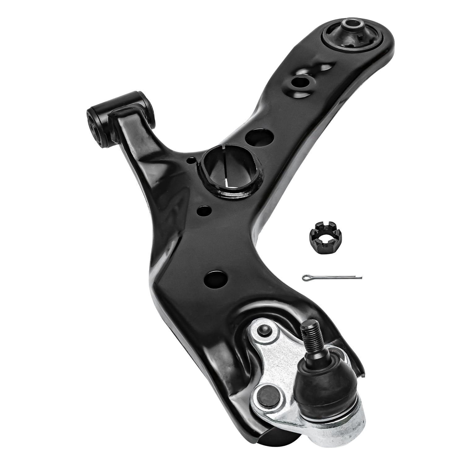 Detroit Axle - Pair Front Lower Control Arms for 2006-2018 Toyota RAV4 2015-2017 Lexus NX200t 2018-2019 NX300 2015-2019 NX300h 2 Lower Control Arms w/Ball Joint Assembly Replacement