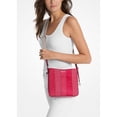 thumbnail image 3 of Michael Kors Women's Jet Set Small Studded Patchwork and Signature Logo Crossbody (DK Raspberry) 35T5STVC1B-984, 3 of 4