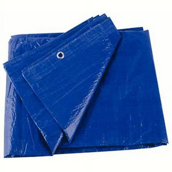 KOTAP 97321B Blue Vinyl Tarp, 30' X 50'