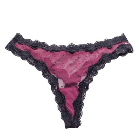 Bigersell Women s Boy Short Panties Clearance Cotton Underwear Boyshort Thongs Panty Style P-1748 Cotton Plus Size Panties Thong Briefs Mid Waist Women Cheeky Panties Wine XXL