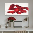 thumbnail image 2 of Cuadro Decorativo Impreso 40x60cm Ondas Rojas, 2 of 10