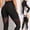 Black, variant on ZZwxWA High Waist Yoga Pants Color Block Belly Control Workout Stretch Running Dance Yoga Leggings for Women