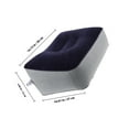 thumbnail image 2 of unbranded Reposapiés Inflable Portátil Para Y Camping Con Soporte Cómodo Antideslizante Y Inflado, 2 of 7