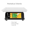 thumbnail image 4 of Bascula Comercial Digital 40 Kg Portatil Bateria 30x27x13cm, 4 of 6