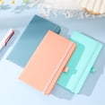 College Ruled Notebook, A5 Medium Size Hardcover Leather Notebook for ...