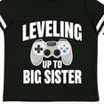 thumbnail image 4 of Inktastic Leveling Up to Big Sister Girls Toddler T-Shirt, 4 of 5