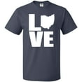 thumbnail image 3 of Inktastic Ohio Love T-Shirt, 3 of 5