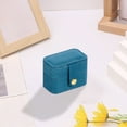 thumbnail image 6 of Nmdmisc Small Travel Jewelry Box for Ring Stud Earring,Mini Jewelry Ring Holder for Multiple Rings,Portable Jewelry Storage Organizer Case (Blue), 6 of 6