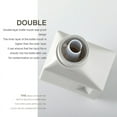 thumbnail image 3 of Refillable Laundry Bottle Non-Leak Without Label Empty Plastic Liquid Container for Bleaching Agent Detergent Home Laundry Room Decor Bottling - 2PCS White 500ML, 3 of 8