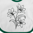 thumbnail image 4 of Inktastic Lily Boys or Girls Baby Bib, 4 of 4