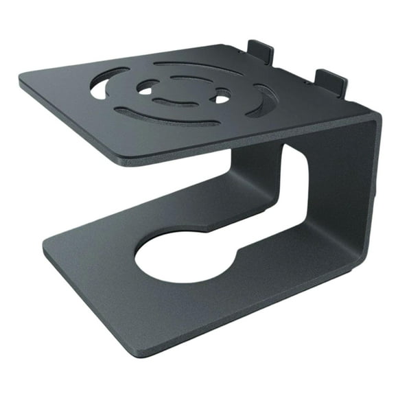 Soporte para altavoz de escritorio, soporte para altavoz de estudio musical, amplificador de altavoz de metal resistente 16x14x13cm