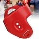 thumbnail image 4 of Protector de cabeza de boxeo de cuero PU ajustable - Rojo (tamaño grande), 4 of 10