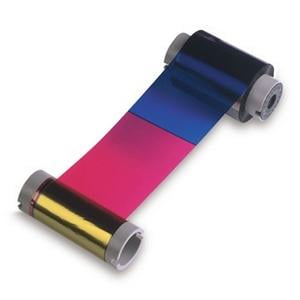 Raisin Color - 4 COLOR DYE-SUB RIBBON CLEAR RESIN BLACK 250CT FARGO CARD PRNT