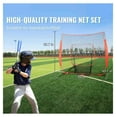 thumbnail image 2 of 7x7ft Baseball Softball Practice Net, Portable Hitting Net for Training, Batting Cage, Pitching, Catching with Carry Bag & Strike Zone, 2 of 7