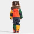 thumbnail image 6 of Zshosam Baby Winter Snowsuit Hooded Infant Toddler Snowsuit Cute Baby Suit Newborn Winter Coat Warm Hooded Jumpsuit for Boys Girls Size 3T 4T,(Orange 3-4 Years), 6 of 9