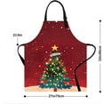 thumbnail image 3 of Apron Home Kitchen Cooking Baking Gardening for Women Men with 2 Pockets waterproof 32x28 inch, 3 of 8