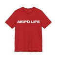 thumbnail image 3 of Inspirational Amputee T-Shirt, Ampd Life V1, Humor Crew Neck T-Shirt, 3 of 4