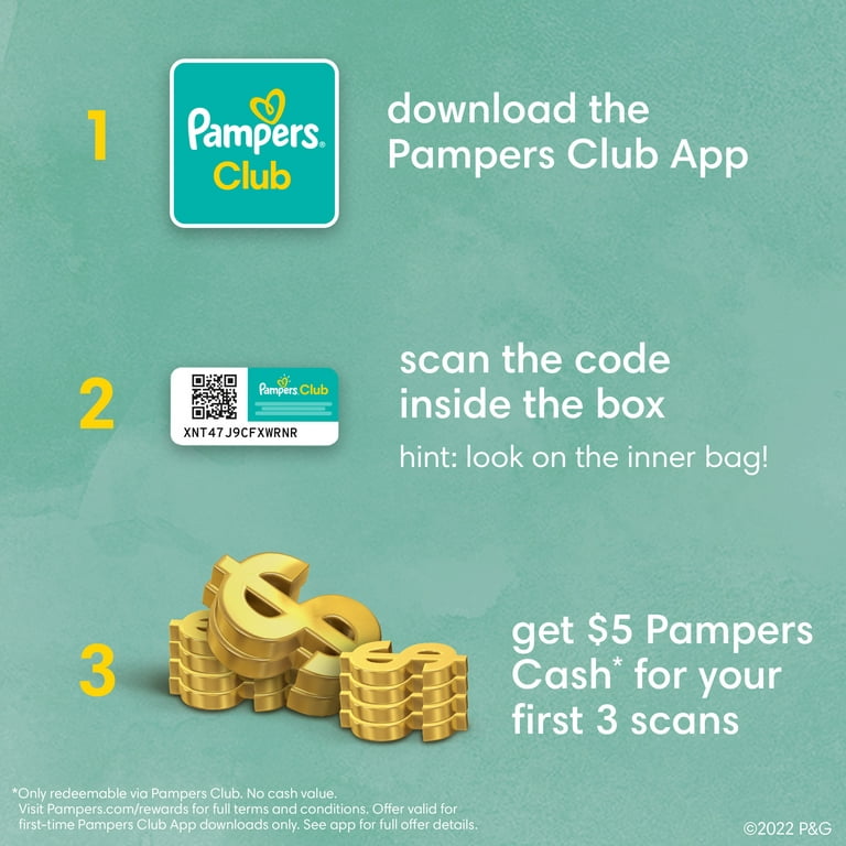 Pampers Pure Diapers Size 3, 112 Count (Select for More Options