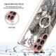 thumbnail image 4 of Funda para Samsung Galaxy S22 Ultra 5G con galvanoplastia de doble cara IMD y soporte para anillo (sonrisa), 4 of 5