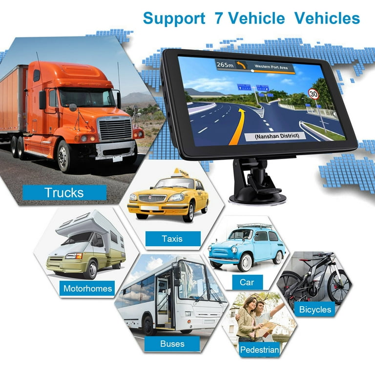 GPS Navigation for Car, 7 inch Touch Screen Car GPS, Voice GPS Navigation for Car, 7 inch Touch Screen Car GPS, Voice