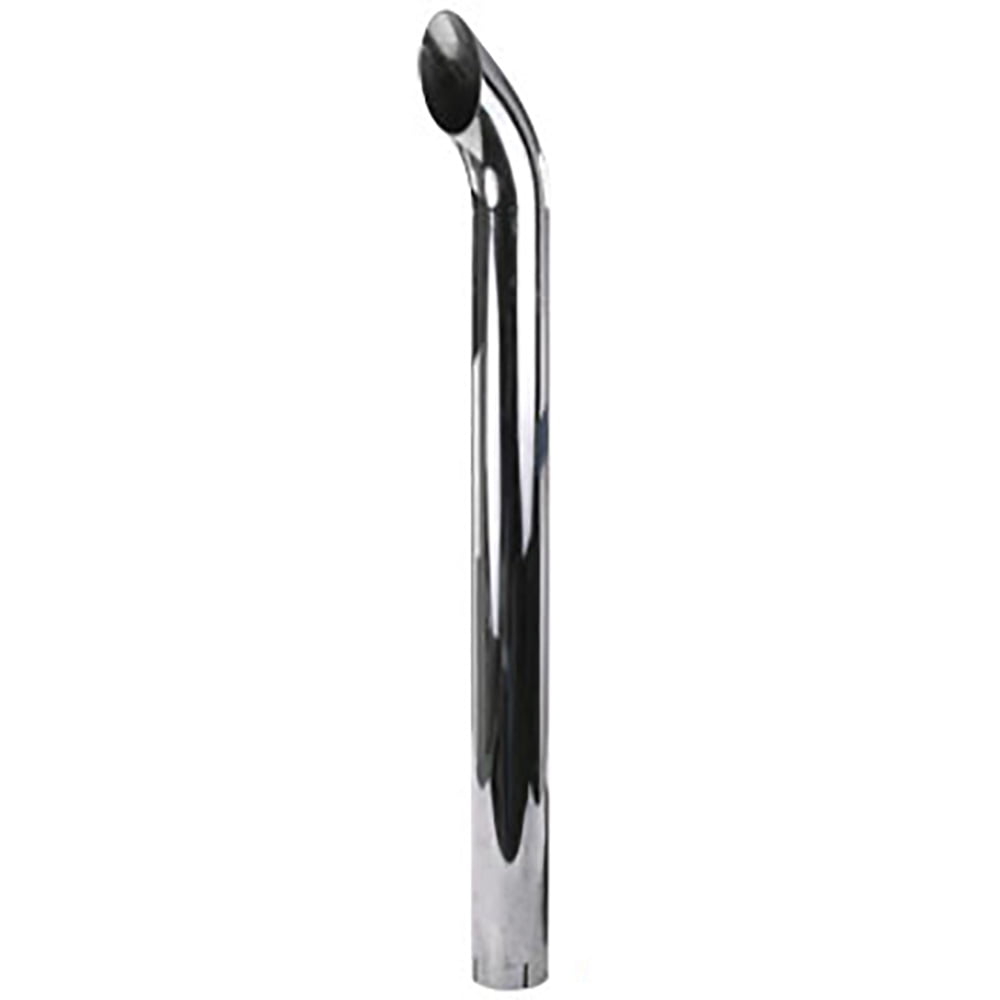 ZNL89375C New Curved Chrome Exhaust Stack Made to fit Case-IH Tractor