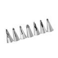 thumbnail image 4 of Stainless Steel Cake Icing Nozzles, 7Pcs Stainless Steel DIY Pastry Fondant Cake Icing Piping Nozzles Decorating Tips Baking Tool, 4 of 8