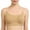 Beige-1, variant on Backless Bra Whit Clear Straps Seamless No Underwire Bralette Thin Bras for Women
