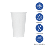 Karat 6oz Disposable Coffee Cups, Bulk To Go, White Paper Hot Cups ...