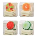thumbnail image 5 of 2 in 1 Plush Stuffed Fruit Food Toy Throw Pillow Blanket Set, 5 of 8