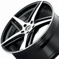 thumbnail image 3 of Kraze Milano-Kr195 20X8.5 5X115 38Et 72.62Cb Black/Machined, 3 of 3