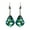 Blue, variant on BGZLEU Austrian Crystal Teardrop Leverback Dangle Earrings,Teardrop Austrian Crystal Drop Dangle Earrings,Dangle Earrings,Hypoallergenic Jewelry