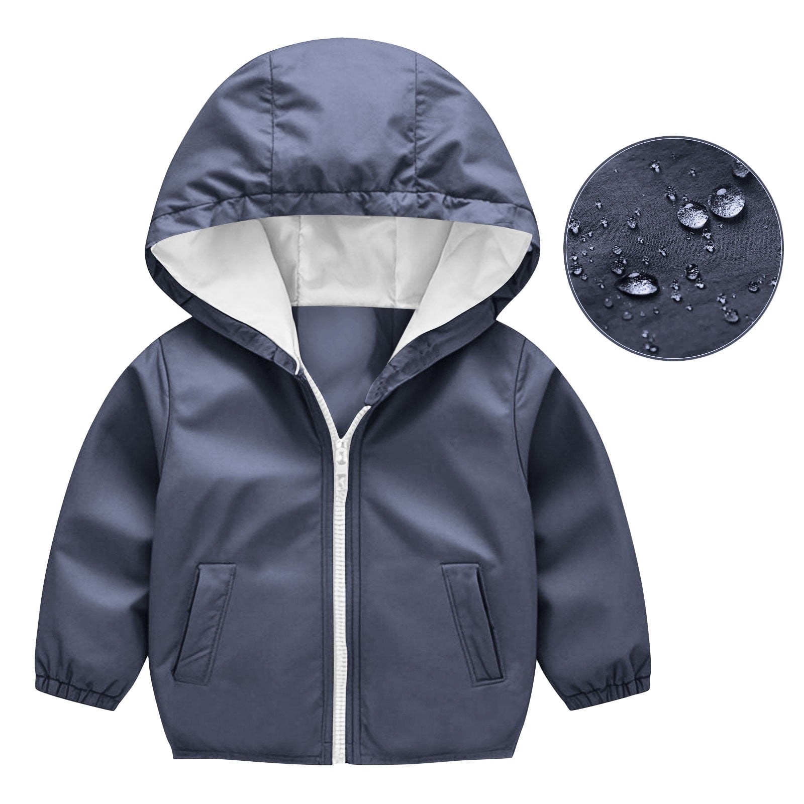 yunn⭐︎kids LIFE。 zbxnLI Toddler Baby Rain Coats Girls Boys Waterproof Jackets