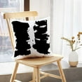 thumbnail image 5 of LALILO Throw Pillow Covers Scanned Knife Strokes And Accent Cushion Cover 18" x 18", 2 Pack, 5 of 6