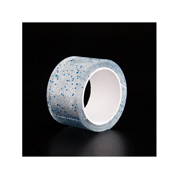 1 Roll 3m/5m Colorful Glitter Transparent Double Sided Tape, Simple And Reusable Traceless Adhesive Tape For Home, Office And Classroom Use
