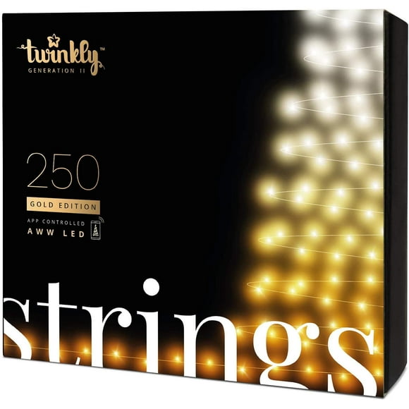 Guirnalda de Luces LED Twinkly 250 Luces 20 m Blanco Control por App IP44